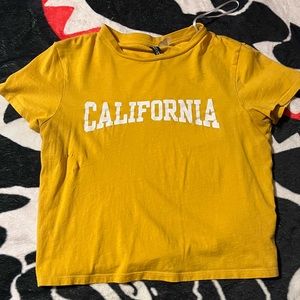 California crop top